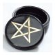 Altarbox , Pentagramm - Schatulle , Magie , rund , Menge:...