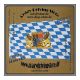 Flagge , Bayern , mit Wappen , Landesflagge , Wandschmuck...