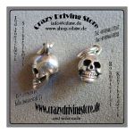 Anhnger , Motiv: Totenkopf , klein , 3-D 