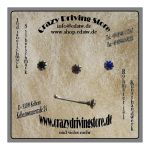 Nasenstecker , Rund , Glasstein: Farbe bitte whlen