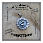 Anh�nger , Amulett , Hopi , Rund , Cocopelli , ohne Stein...