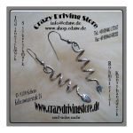 Ohrh�nger , Schlange , Effie C. , Stein: T�rkis ,...