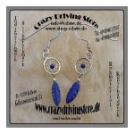 Ohrh�nger , Dreamcatcher , Traumf�nger , Feder , Lapis ,...