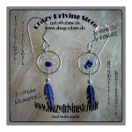 Ohrh�nger , Dreamcatcher , Traumf�nger , Feder , Lapis ,...