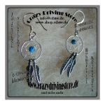 Ohrh�nger , Dreamcatcher , Traumf�nger , Feder , T�rkis ,...
