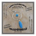 Ohrh�nger , Dreamcatcher , Traumf�nger , Feder , T�rkis ,...