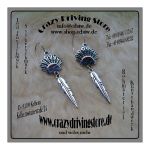 Ohrh�nger , Medizinmann , T�rkis , Koralle , Oberfl.:...