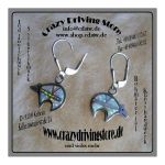 Ohrh�nger , Motiv: B�r , Opal , Oberfl�che: gl�nzend ,...