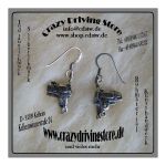 Ohrh�nger , Sattel , ohne Stein , Oberfl�che: matt ,...