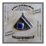 Ohrstecker , Dreieck , Stein: Lapislazuli , Oberfl.:...