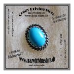 Ohrstecker , Oval , Stein: T�rkis , Oberfl�che: gl�nzend...