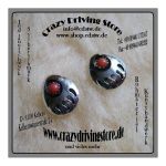 Ohrstecker , B�rentatze , Navajo , Stein: Koralle ,...