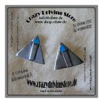 Ohrstecker , Dreieck , Zuni , Stein: T�rkis ,...