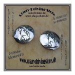 Ohrstecker , heulender Wolf , Hopi , Stein: ohne ,...