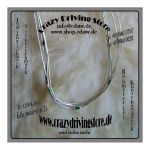 Liquidkette , ohne Anhnger , einfach , Stein: Malachit ,...