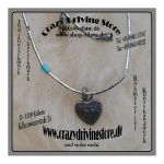 Liquidarmband , Anh�nger: Herz , Stein: T�rkis , Oberfl.:...