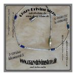 Liquidarmband , ohne Anh�nger , Stein: Lapislazuli ,...
