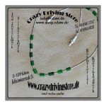Liquidarmband , ohne Anh�nger , Stein: Malachit ,...