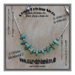 Liquidarmband , ohne Anh�nger , Roh-Stein: T�rkis ,...