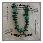 Liquidarmband , ohne Anh�nger , Roh-Stein: Malachit ,...