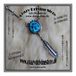 Collier , Feder , Stein: T�rkis , Oberfl�che: gl�nzend ,...