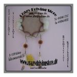 Shield , unbemalt , mittel , Federn , Perlen , Leder ,...