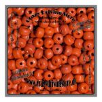 Glasperlen , Crowbeads , Farbe: rot , Gre: 1/0
