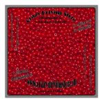 Glasperlen , Seedbeads , Farbe: korallrot , Gre: 12/0 ,...