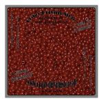 Glasperlen , Seedbeads , Farbe: korallrot , dunkel ,...