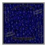 Glasperlen , Ponybeads , Farbe: dunkelblau , Gre: 8/0