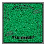 Glasperlen , Seedbeads , Farbe: greasygreen , hell ,...