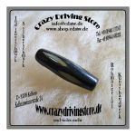 Knochenr�hre , Hairpipes , Langkerbe , gef�rbt , schwarz...