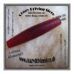 Rohmaterial , Hornr�hre , Hairpipes , ungemustert , rot ,...