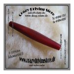 Rohmaterial , Hornr�hre , Hairpipes , ungemustert , rot ,...