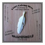 Rohmaterial , Knochenschnitzerei , Feder , wei� ,...