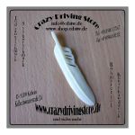 Rohmaterial , Knochenschnitzerei , Feder , wei� ,...