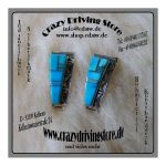 Uhrenplatte , Zuni , Damen , Stein: T�rkis , Oberfl.:...