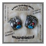 Uhrenplatte , Navajo , Herren , T�rkis , Koralle ,...