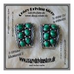 Uhrenplatte , Navajo , Herren , Stein: Malachit ,...