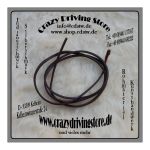 Rohmaterial , Lederband , Vierkant , Farbe: dunkelbraun ,...