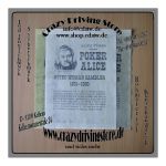 Kunstdruck , Poker Alice , Wandschmuck