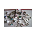 Kleiner Ausschnitt des Ringsortiments der...