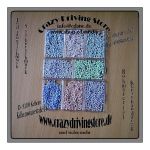 Rohmaterial , Glasperlen , Crowbeads , Gemustert , Farbe:...